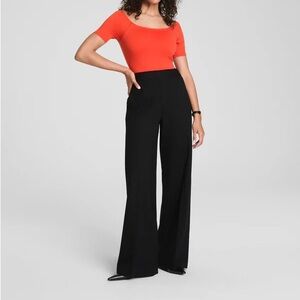 SPANX Black Wide-Leg Women's Pants
